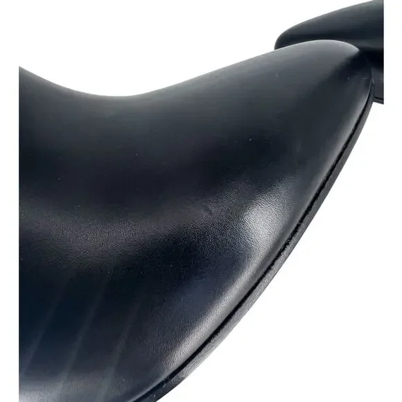 Louis Vuitton Donna Ankle Boots Black Calf Leather Monogram Studs Size 39.5 - Picture 8 of 16